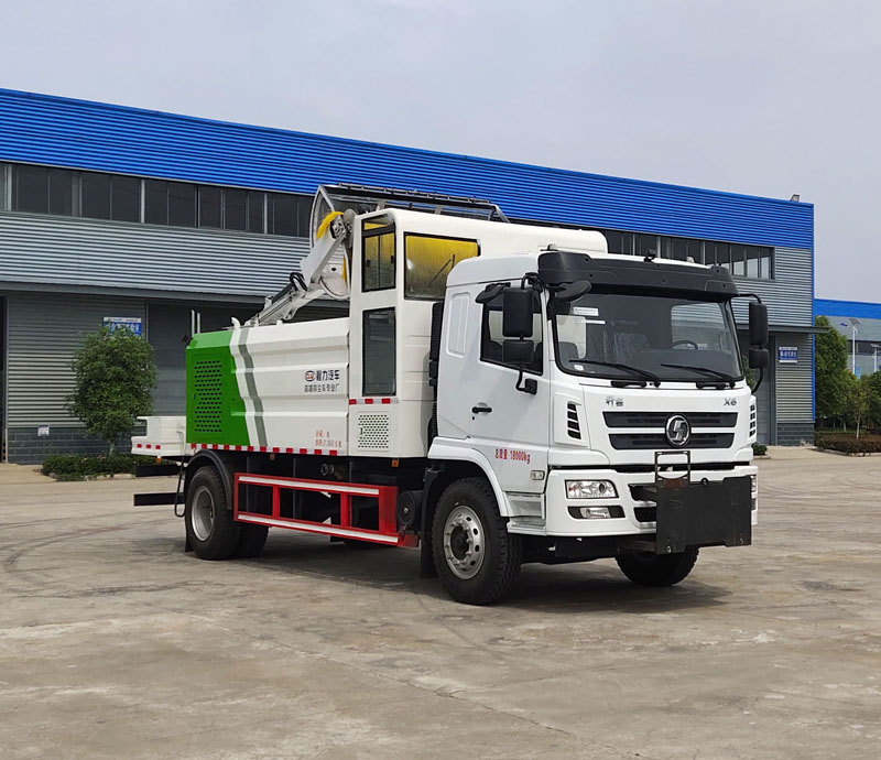 程力國六陜汽隧道清洗車